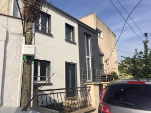 entreprise travaux de peinture exterieur façade maison 94