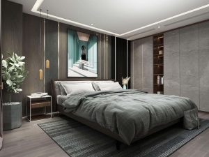 conception 3D placards, dressing chambre parentale 94