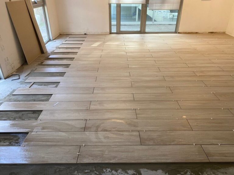 pose parquet en entreprise agencement bureaux 94