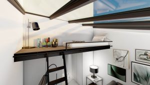 installation mezzanine petit appartement paris